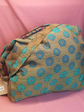 BOLSO con encanto d INDIA.Cremallera.EnvGratis.