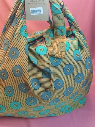 BOLSO con encanto d INDIA.Cremallera.EnvGratis.