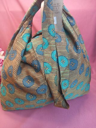 BOLSO con encanto d INDIA.Cremallera.EnvGratis.
