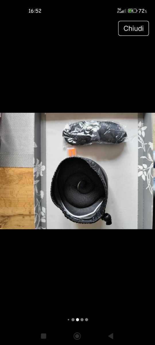 Cuscino da viaggio in Memory foam