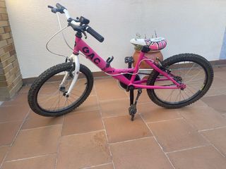 Bicicleta niña GAC 20" rosa