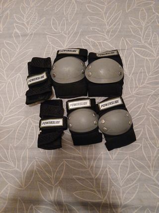 Patines Oxelo + Protecciones Powerslide
