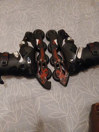 Patines Oxelo + Protecciones Powerslide