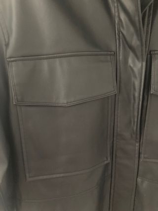 Sobrecamisa negra Zara - Talla XS