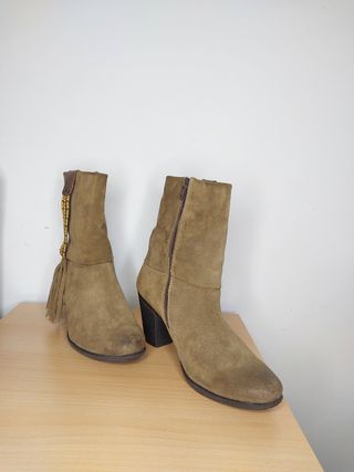 Botines Marrón ante - Nuevos sin usar