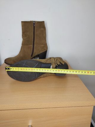 Botines Marrón ante - Nuevos sin usar