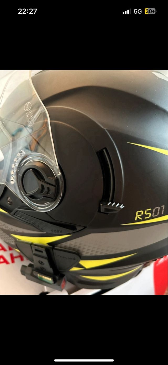 Casco moto taglia S