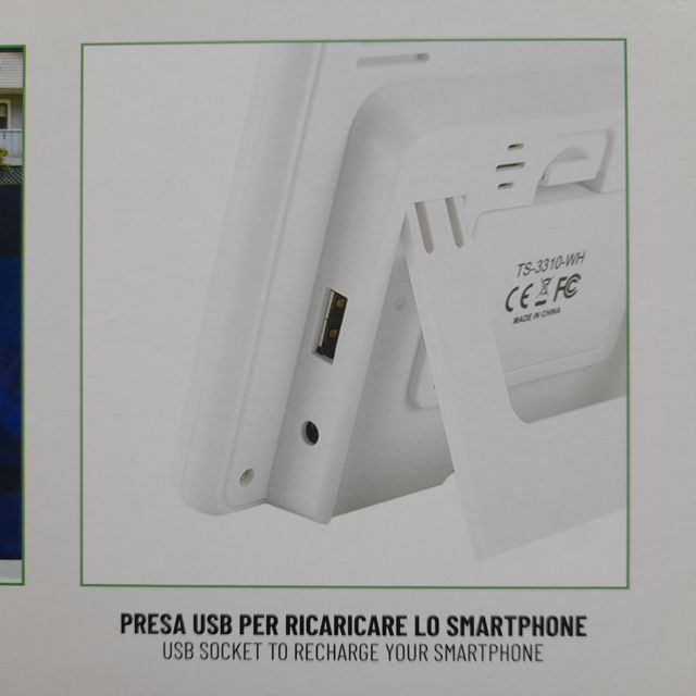 Orologio Stazione Meteo Wireless Touch Screen