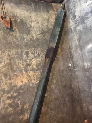 Remo antiguo de madera