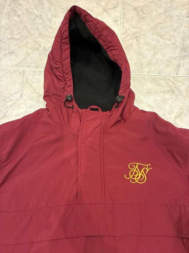 Chaqueta SikSilk granate