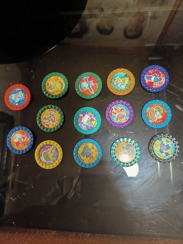 fichas Pokemon 14 a 1.50 cada