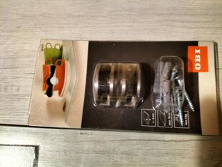 Mensola in vetro con lati stondati, con