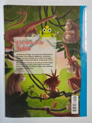 El Libro de la Selva (Libro + Audiolibro), NUEVO