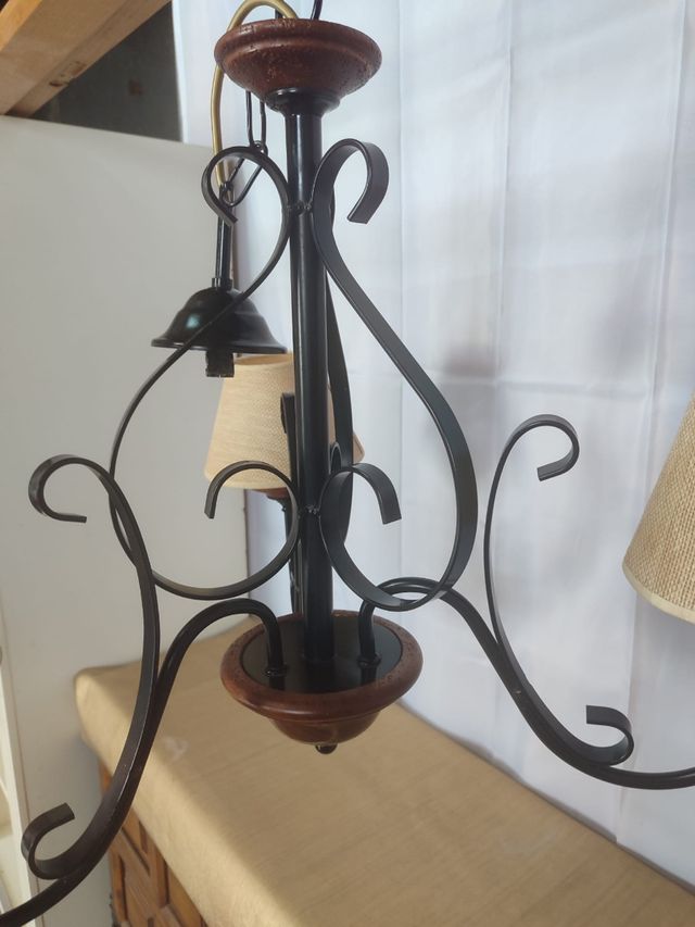 Lampada rustica in ferro