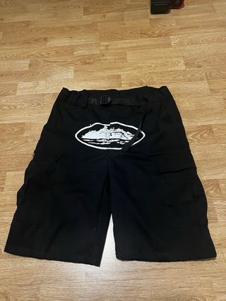 Shorts Cargo Corteiz negros