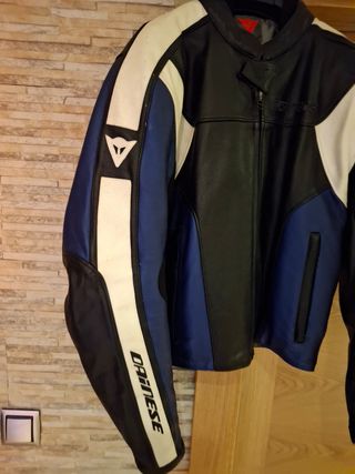 Cazadora moto Dainese cuero