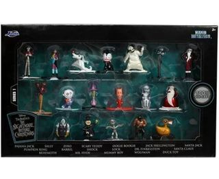 Set 18 figuras Pesadilla antes de Navidad nano