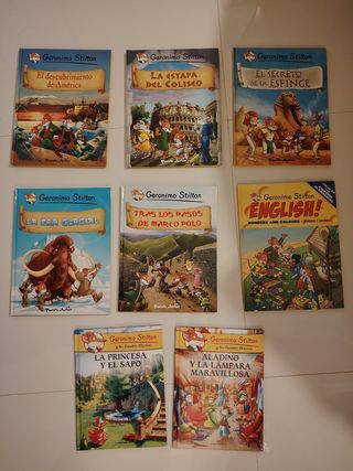 Libros Geronimo Stilton 
