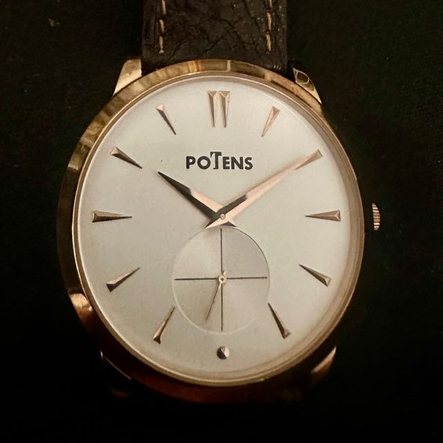 Reloj POTENS - Dorado