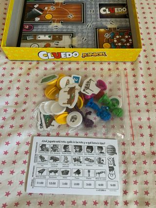 CLUEDO JUNIOR JUEGO DE MESA 