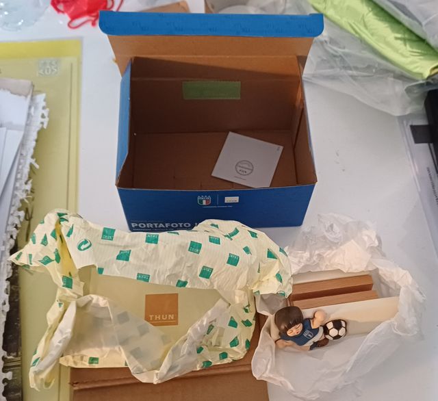 Portafoto in ceramica e vetro della Thun