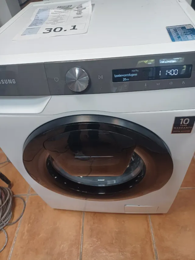 Nuova lavatrice Samsung da 9 kg con tara