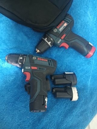 2 taladros Gsr 12v-15 Bosch professional