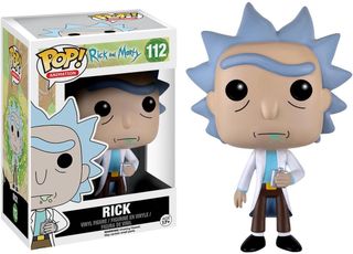Funko Pop Rick & Morty (Figura Rick). ultima unida