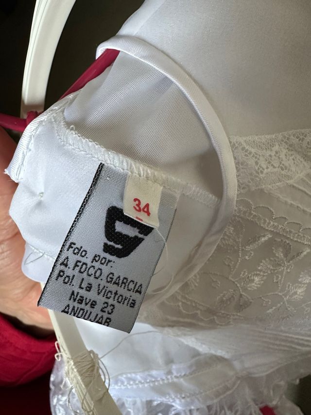 Vestido comunión niña talla 34