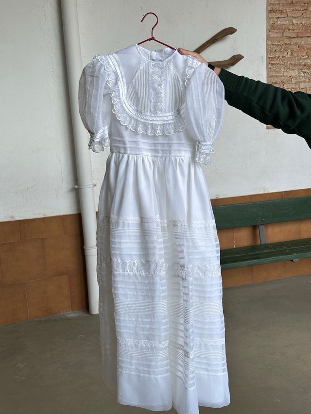Vestido comunión niña talla 34