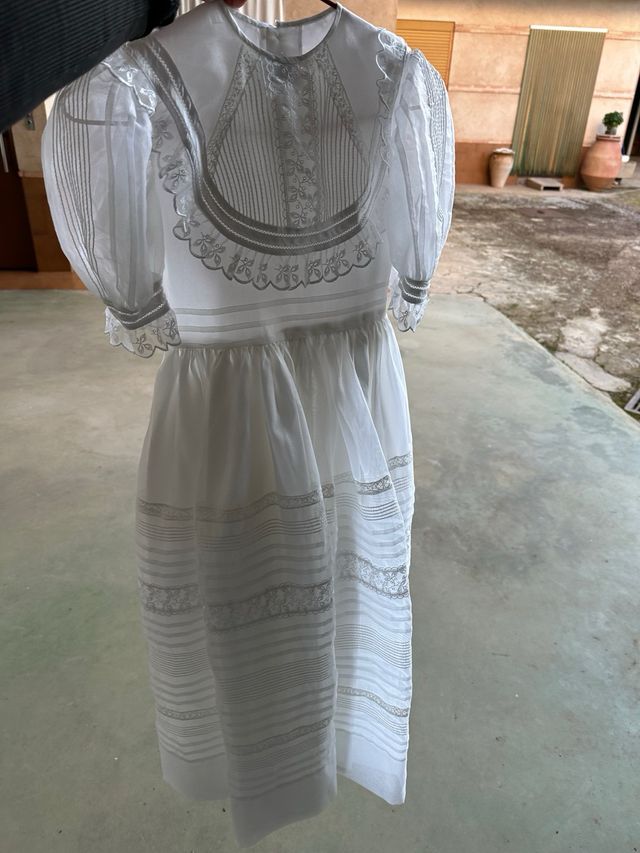 Vestido comunión niña talla 34