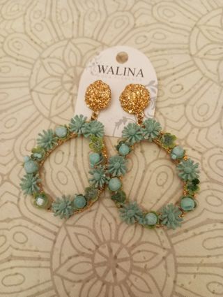 DIADEMA Y PENDIENTES FLAMENCA