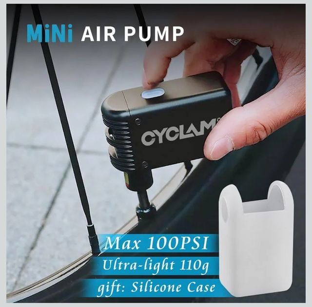 Bomba portátil para bicicleta