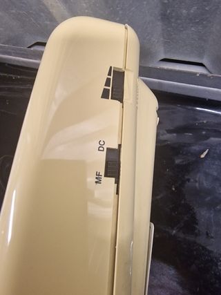 Telefono fisso Yuppie vintage beige