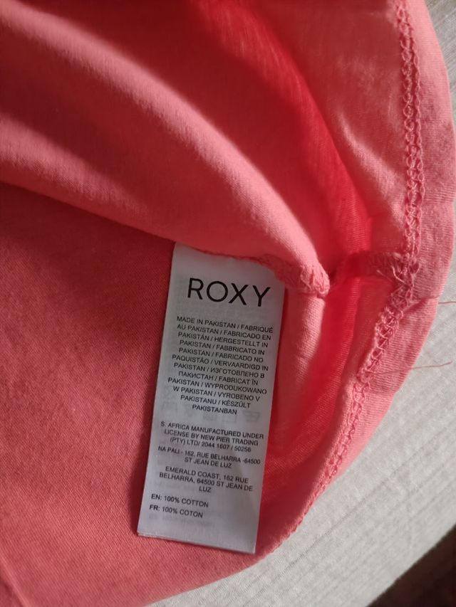 Camiseta Roxy Girl 12 años rosa