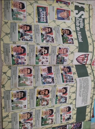 Álbumes cromos fútbol (varias temporadas)