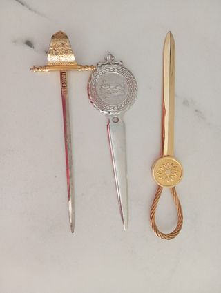 Set Abrecartas antiguos