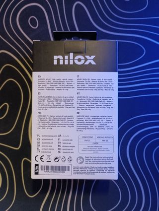 Mouse Wireless Óptico NILOX + Regalo