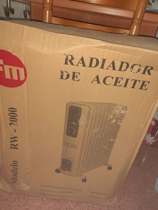 Radiador aceite eléctrico