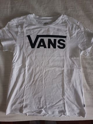 Camiseta Vans blanca - Talla XS