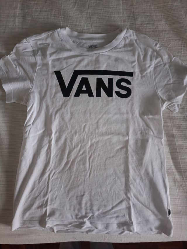 Camiseta Vans blanca - Talla XS