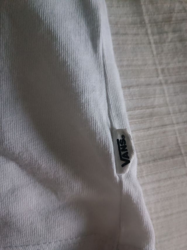 Camiseta Vans blanca - Talla XS