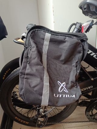Bicicleta eléctrica littium casi sin uso + regalo
