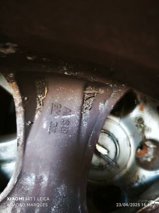 4 Llantas Opel 16" usadas