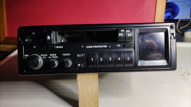 Auto Radio-cassette BlaPunkt Verona CR31 extraíble