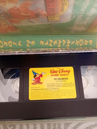 VHS Disney: 9 Películas