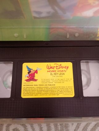 VHS Disney: 9 Películas
