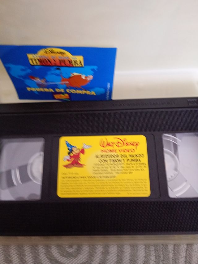 VHS Disney: 9 Películas