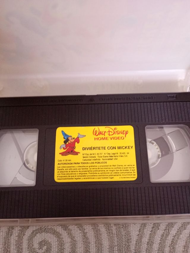 VHS Disney: 9 Películas