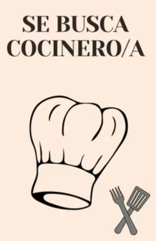 Se busca cocinero/a